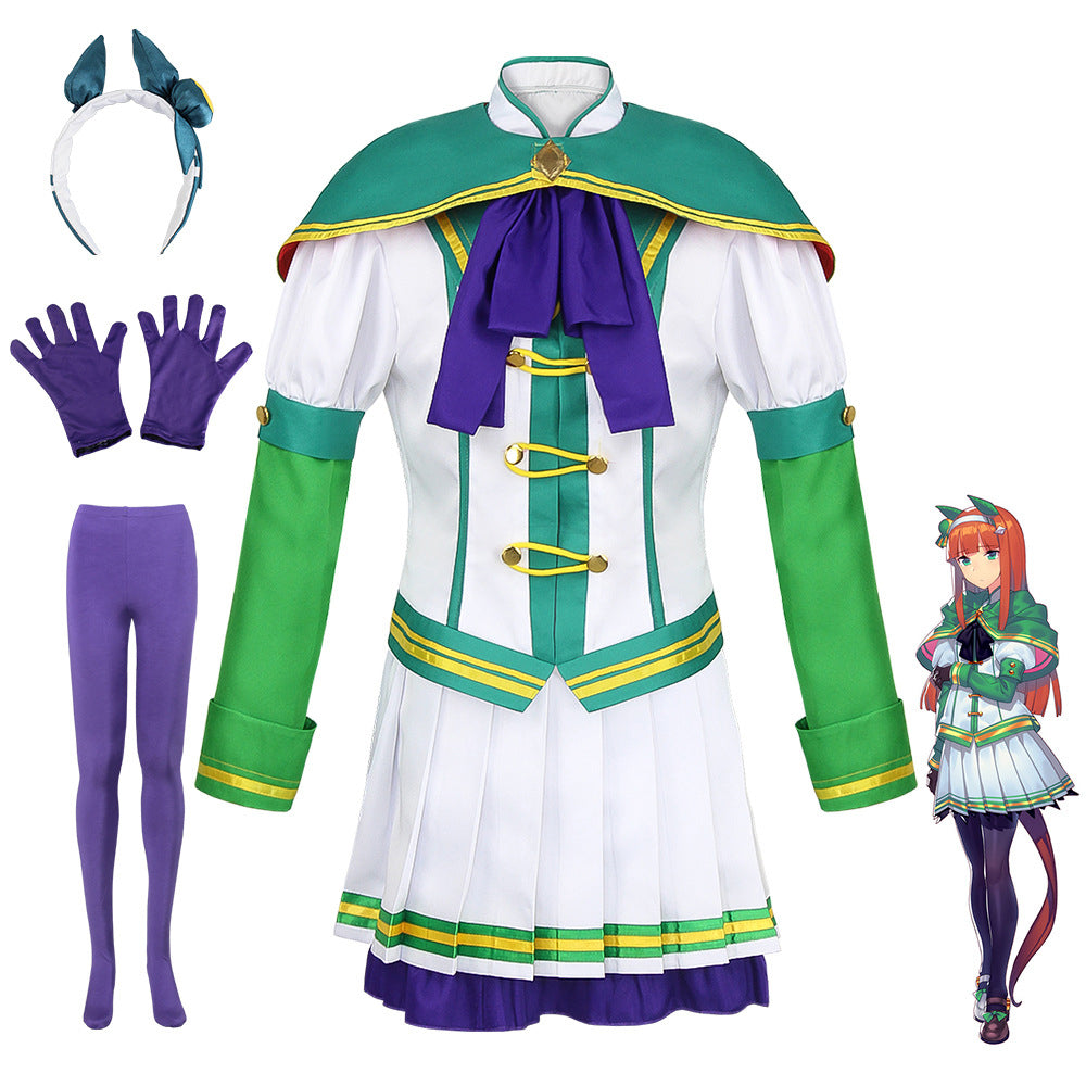 Uma Musume: Pretty Derby Silence Suzuka Cosplay Costume Halloween Cosplay Outfit