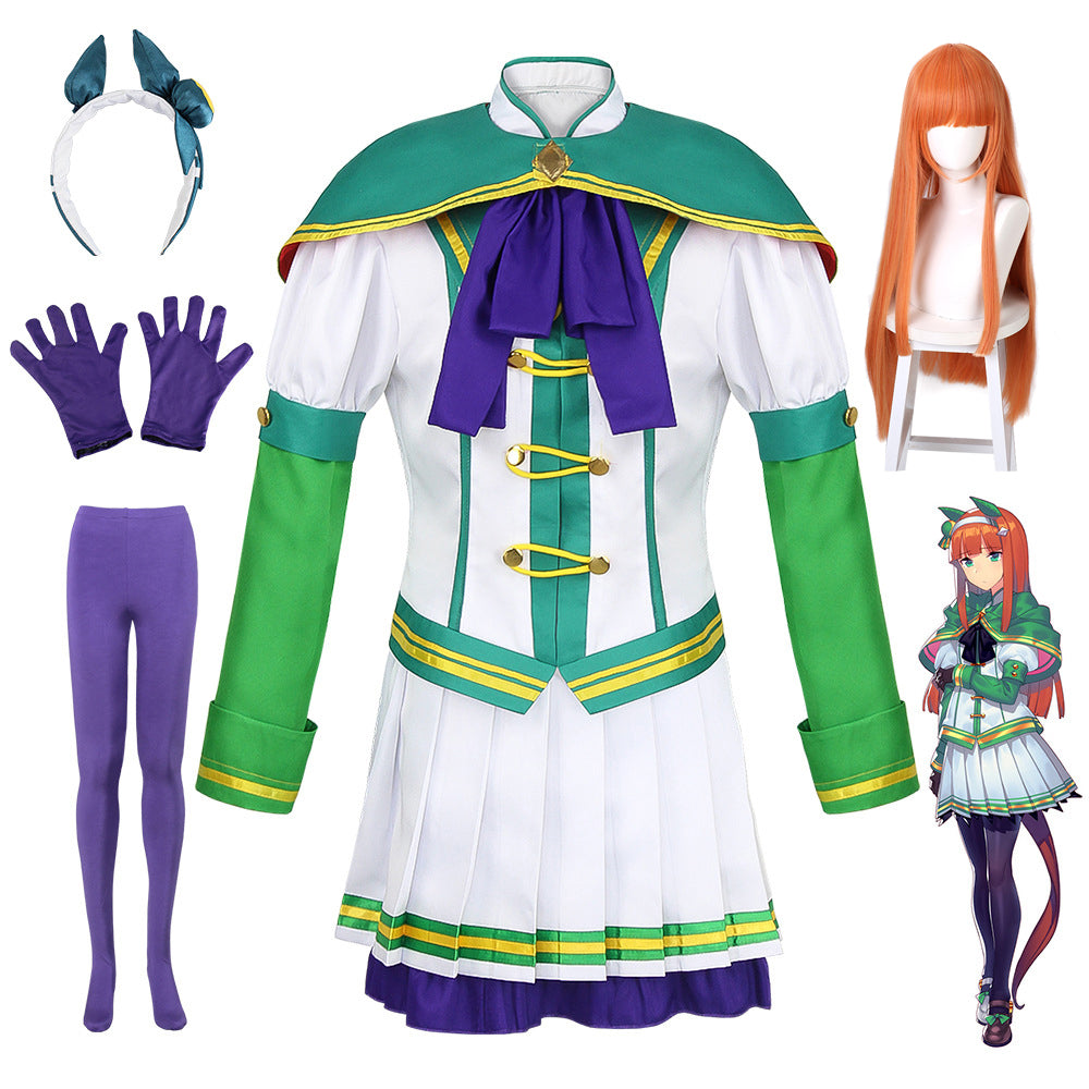 Uma Musume: Pretty Derby Silence Suzuka Cosplay Costume Halloween Cosplay Outfit