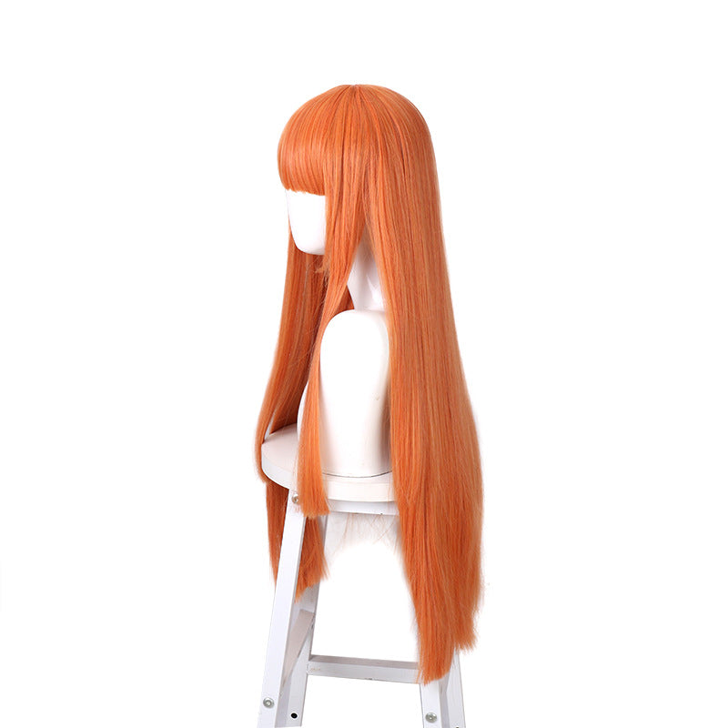Uma Musume: Pretty Derby Silence Suzuka Cosplay Wigs Long Orange Wigs
