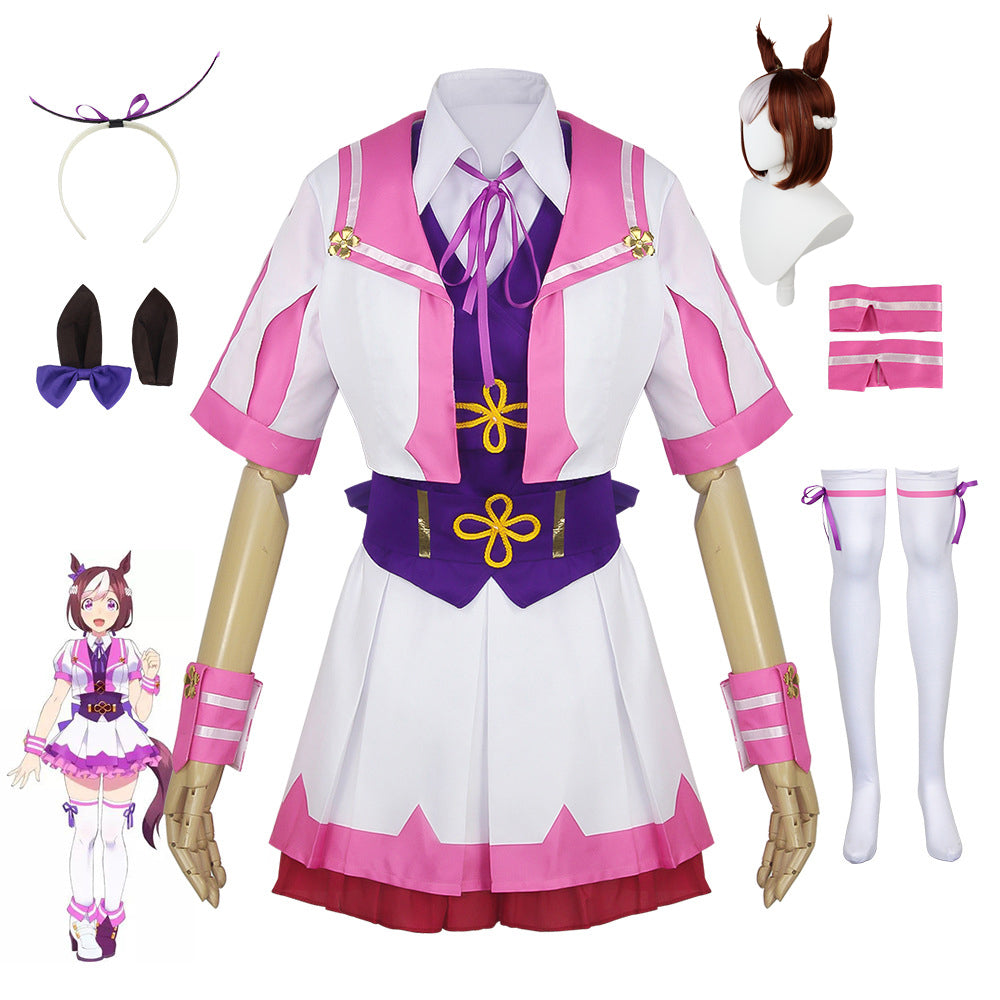 Uma Musume: Pretty Derby Special Week Cosplay Costume Halloween Carnival Cosplay Outfit