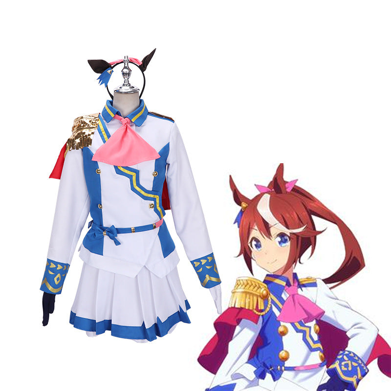 Uma Musume: Pretty Derby Tokai Teio Cosplay Costume Halloween Carnival Cosplay Outfit