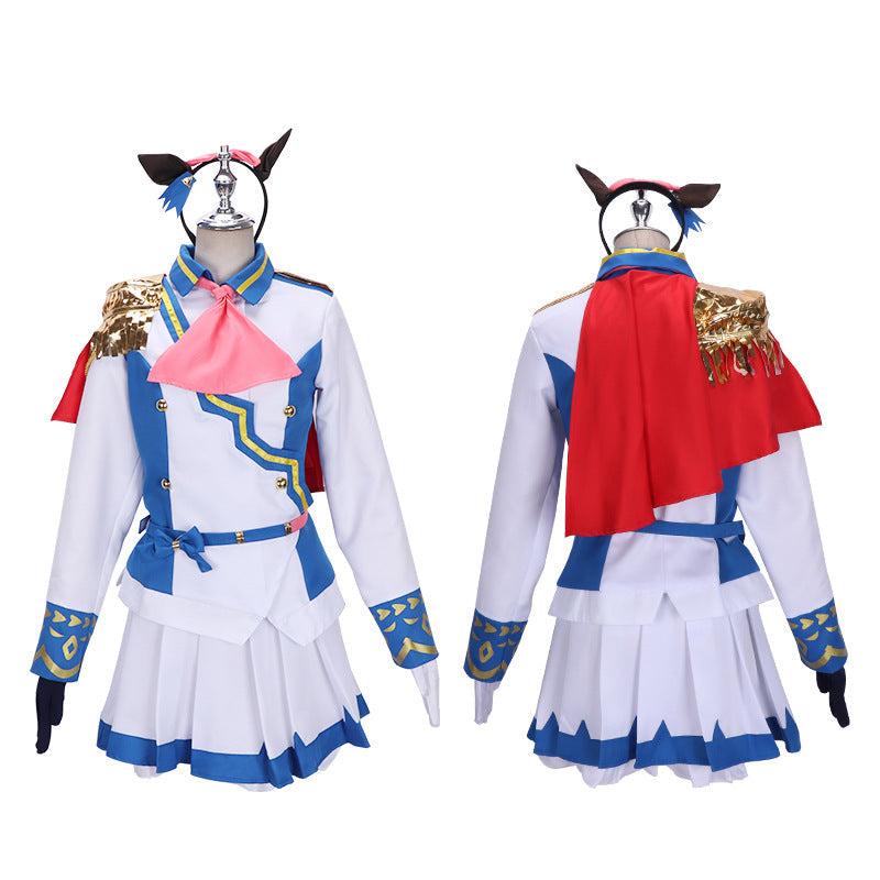 Uma Musume: Pretty Derby Tokai Teio Cosplay Costume Halloween Carnival Cosplay Outfit