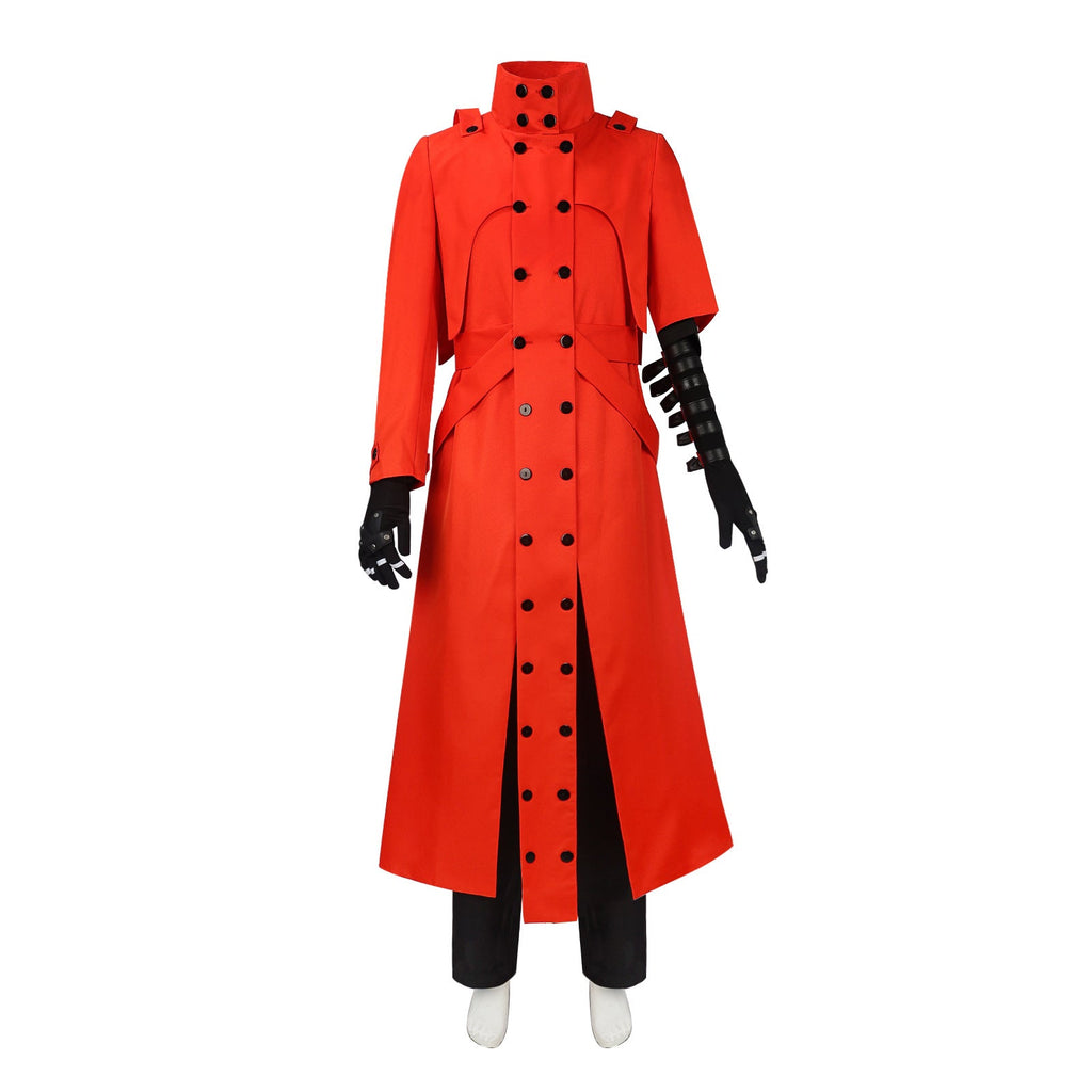 Vash Costume Stampede Halloween Cosplay Outfit Deluxe Version