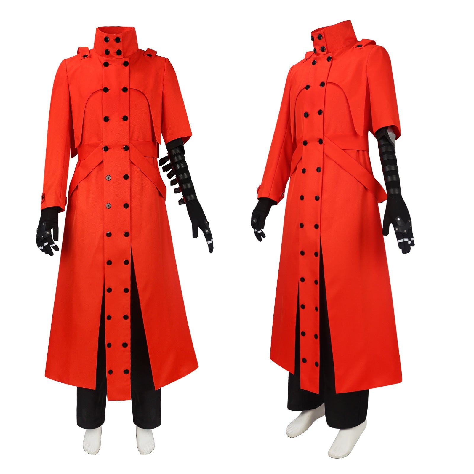 Vash Costume Stampede Halloween Cosplay Outfit Deluxe Version