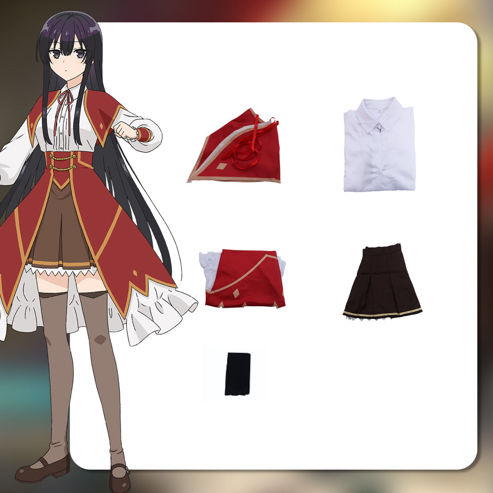 Villainess Level 99 Yumiella Dolkness Cosplay School Uniform Dress Halloween Costume Outfit
