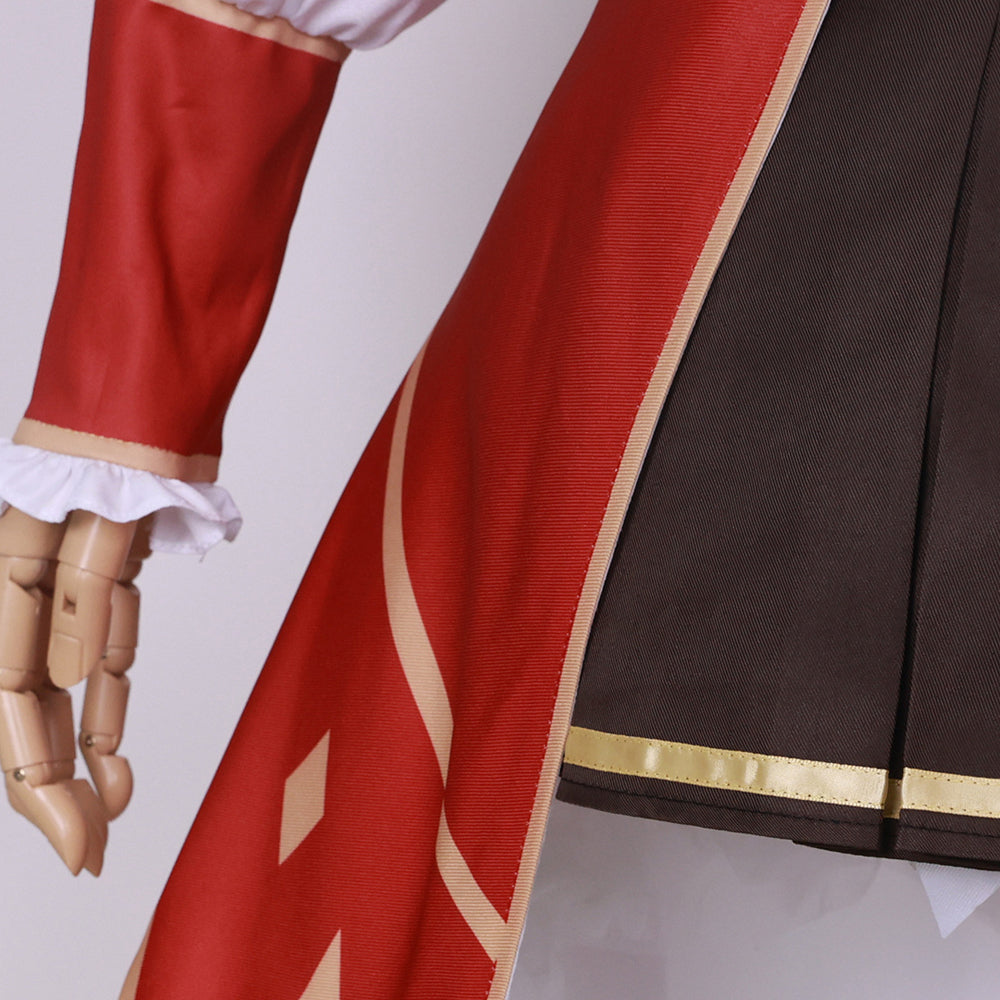 Villainess Level 99 Yumiella Dolkness Cosplay School Uniform Dress Halloween Costume Outfit