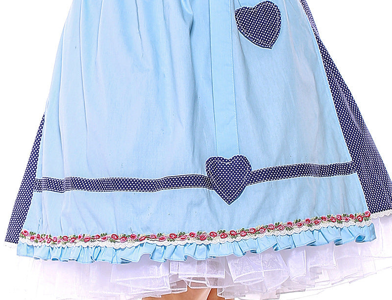 Women German Bavarian Traditional Party Dress Beer Oktoberfest Waitress Costume