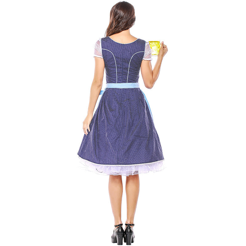 Women German Bavarian Traditional Party Dress Beer Oktoberfest Waitress Costume
