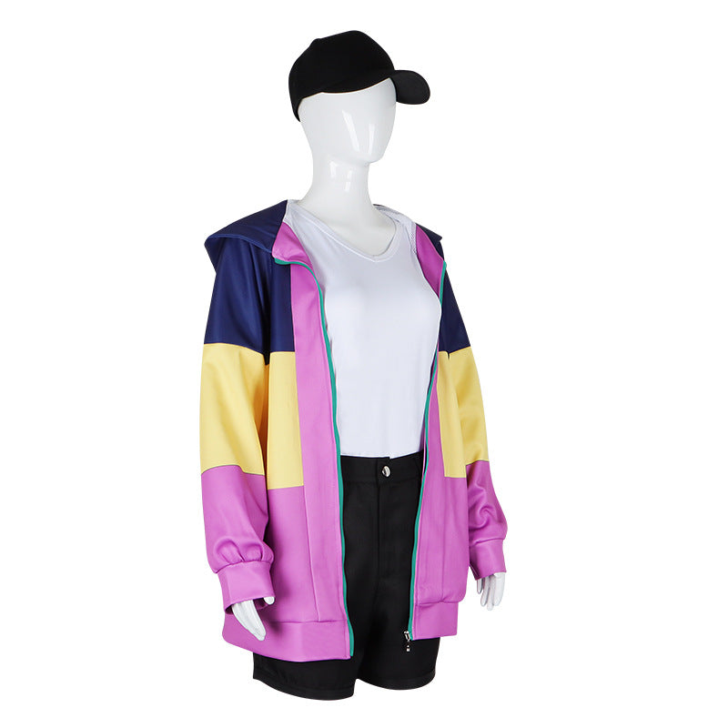 Ya Boy Kongming!Eiko Tsukimi Cosplay Costume With Hat