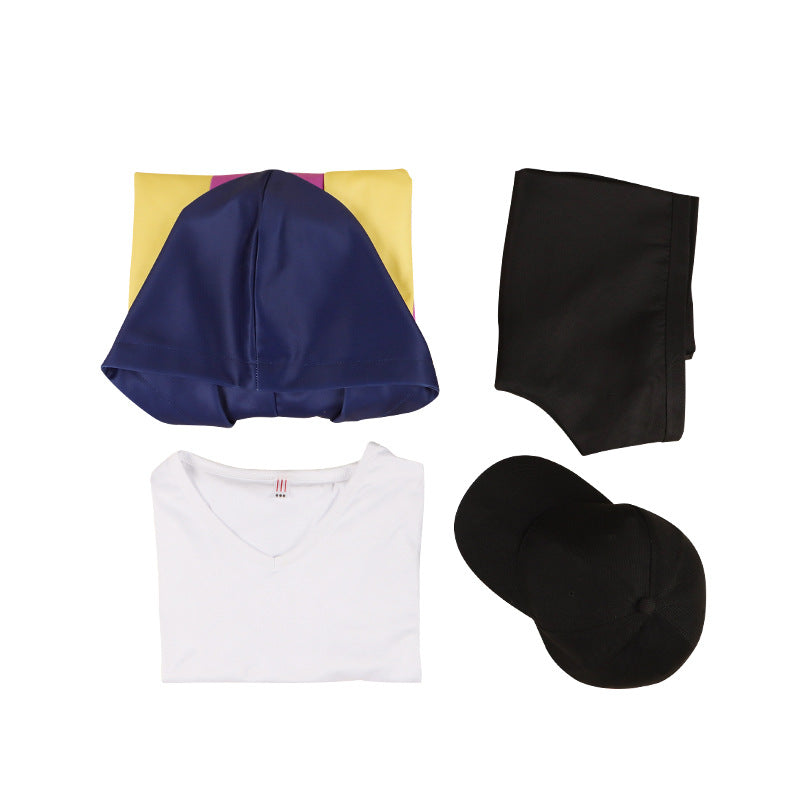 Ya Boy Kongming!Eiko Tsukimi Cosplay Costume With Hat