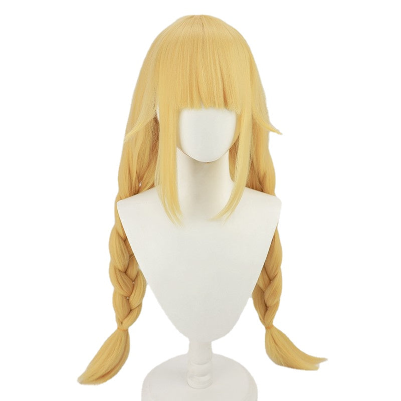 Anime Ya Boy Kongming!Eiko Tsukimi Cosplay Costume Full Set With Wigs Halloween Carnival Costume