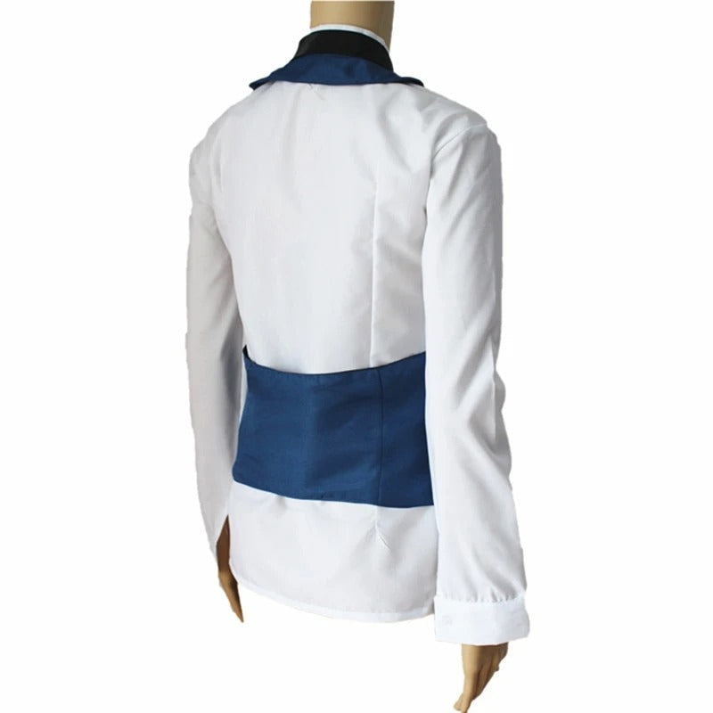 Anime Kuroshitsuji Black Butler Sebastian Michaelis Costume Butler's Outfit Suit Halloween Cosplay Costume