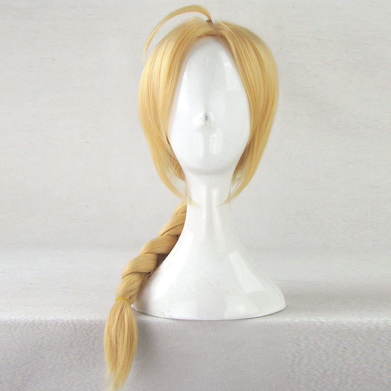 Fullmetal Alchemist Edward Elric Cosplay Wigs Halloween Costume Accessories